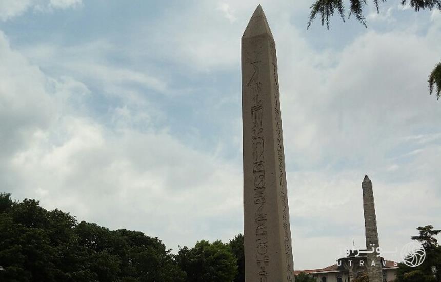 ستون سنگی مصری در میدان هیپودروم استانبول 